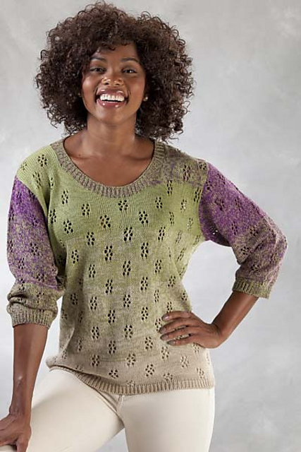 5301B Eyelet Pullover