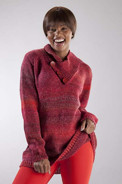 5301I "V" Unisex Shawl Collar Pullover
