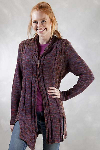 5301P Cathay Streak Cabled Jacket
