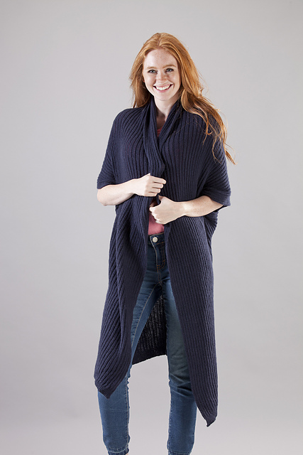 5301T Ribbed One Piece "Y" Coat