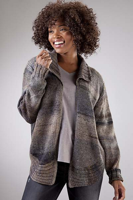 5301U Rounded Bottom Cardigan
