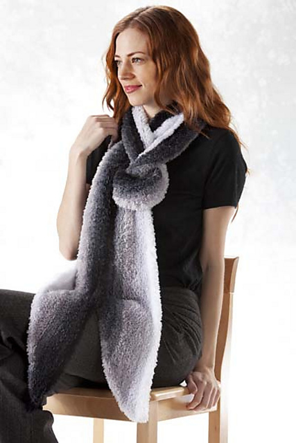 5402L Wide Diagonal Scarf