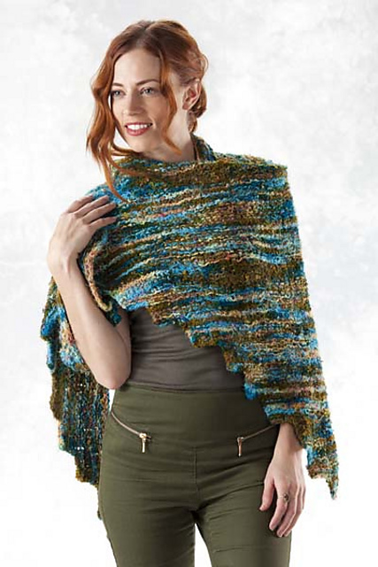5404D Stairstep Shawl