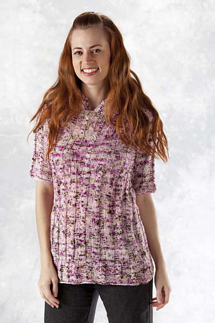 5404H Ribbed Cable Pullover
