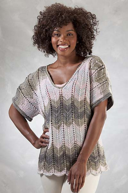 5405L Zig Zag Pullover