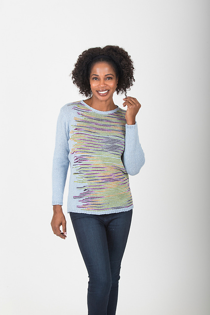 5502C Color Streak Pullover