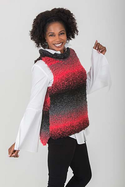 5500H Garter Stitch Shell