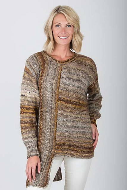 5500V Long Side Ribbed Pullover