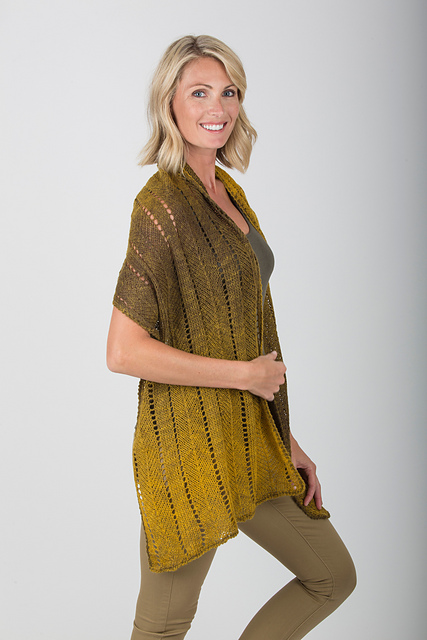 5501R Linear Zig Zag Scarf/Wrap