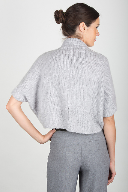 5701P Cashmere Folded Shrug