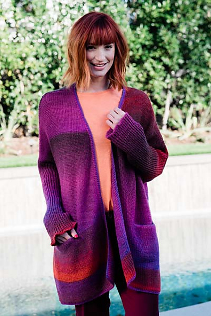 5800O Over-sized Swing Cardigan