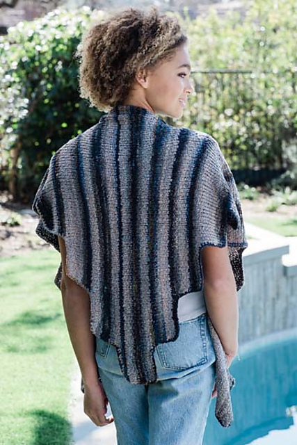 5801H Stair Step V SHawl