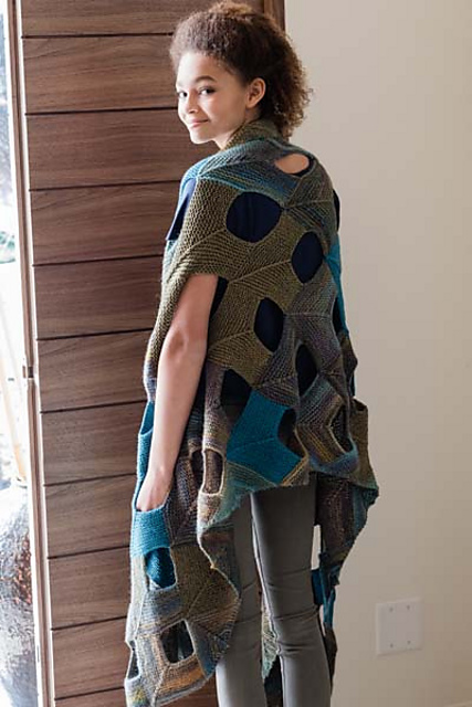 5801P Open Mitered Diamond Wrap/Butterfly/Throw