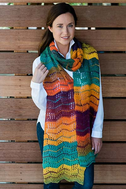 5901D Tilting Blocks Scarf/Wrap