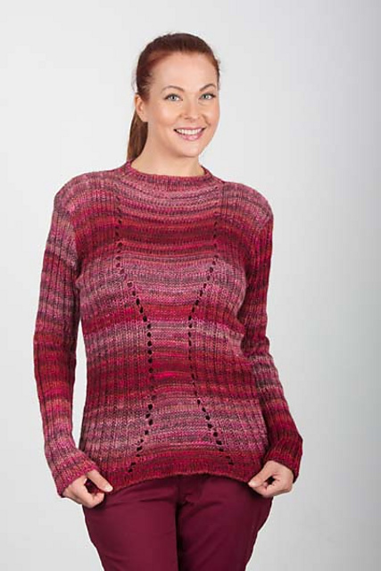 5700K Ribbed Hourglass Pullover