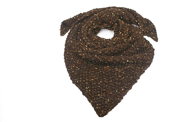 Triangle Seed Shawl