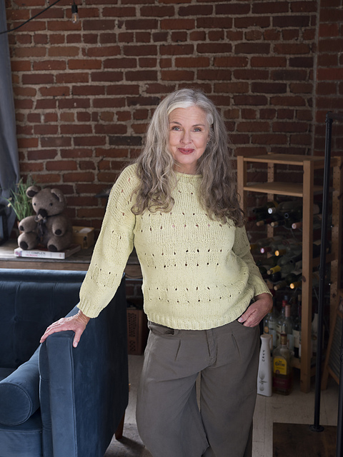 6200T Blink Boxed Eyelet Edge Wide Pullover