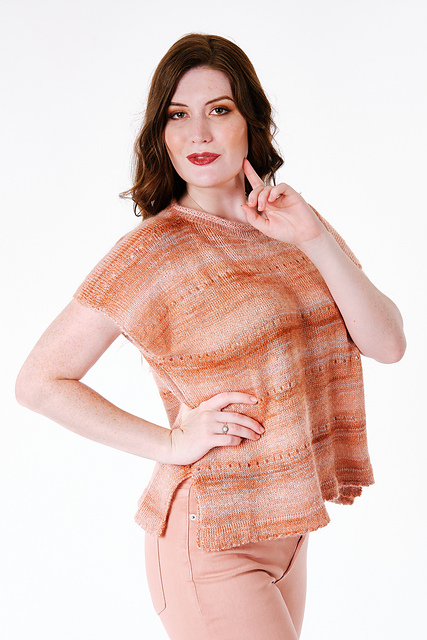 6100H Wide Eyelet Pullover