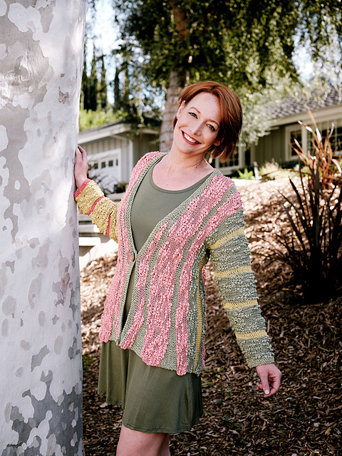 6400E Spessottile Sideways Swing Cardigan