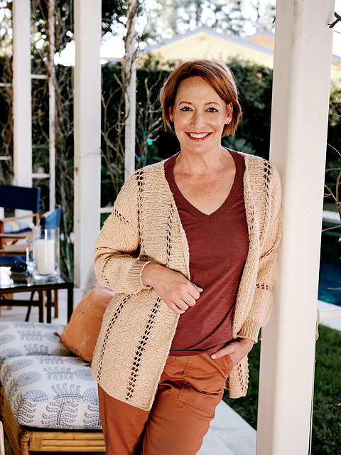 6400H Maldives & Alfa Sideways Lace Cardigan
