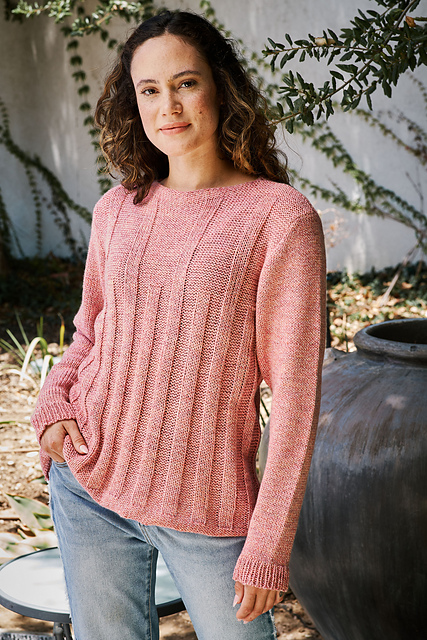 6500F Milos Vertical Rib Pullover