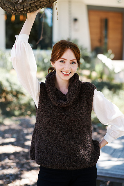 6500AA T.Bear A-Line Cowl Vest