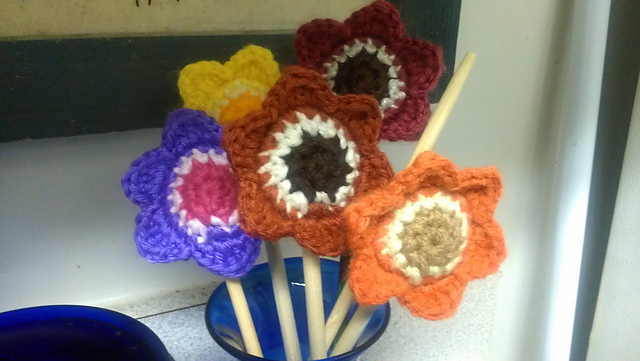 Stuffing Stick Flower