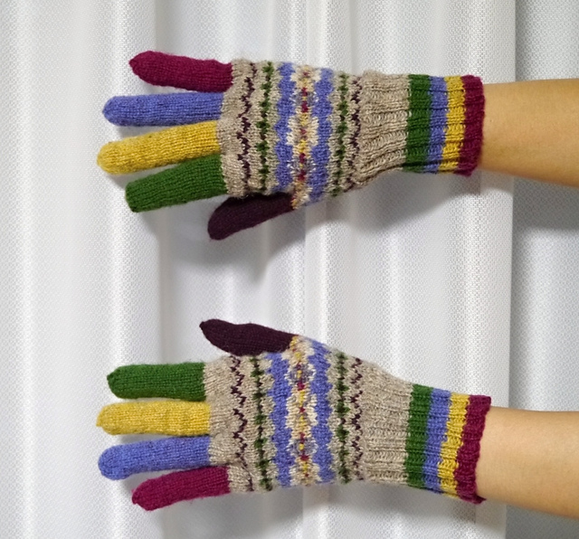 #25 Fair Isle Gloves