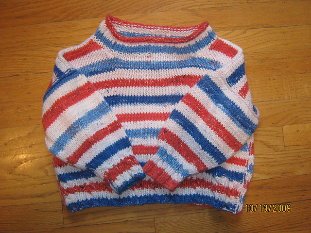 Simple Guernsey Style sweater