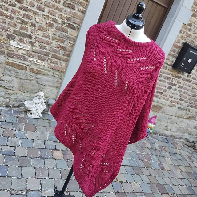 Poncho Sorbet Framboise