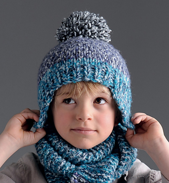 Bonnet et écharpe Variation