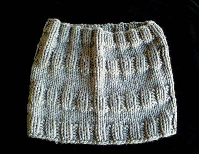 Thick and Quick Ribbed Cowl