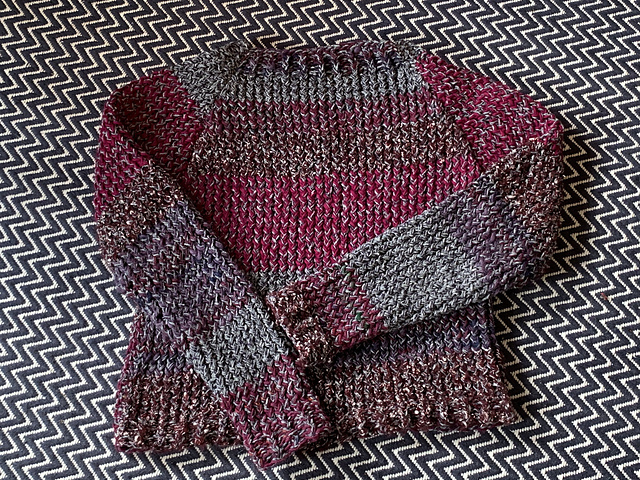 happy scrappy sweater