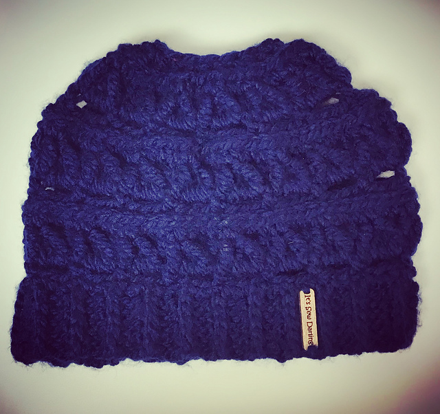 Classy Messy Bun Beanie