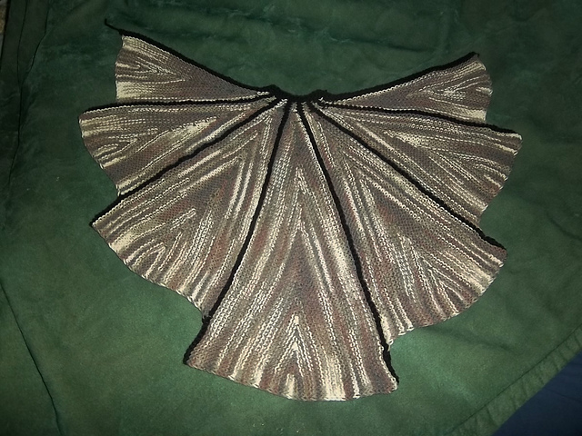 Dragon or Fairy Wing Shawl
