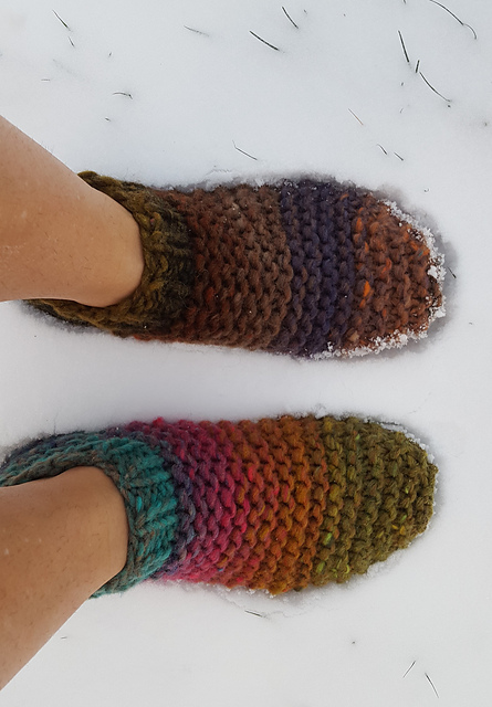 Garter Goodness Slippers