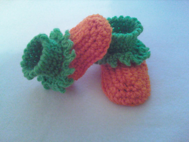 Pumpkin Booties
