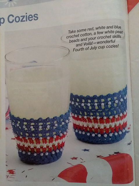 Patriotic Cup Cozies