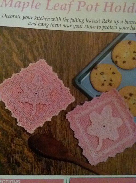 Maple Leaf Pot Holders