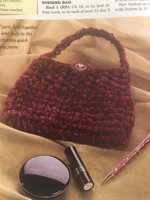 Little Chenille Evening Bag