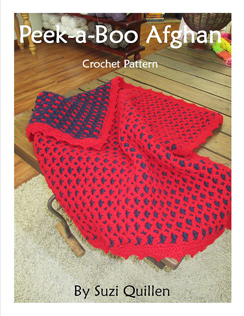 Peek-A-Boo Afghan