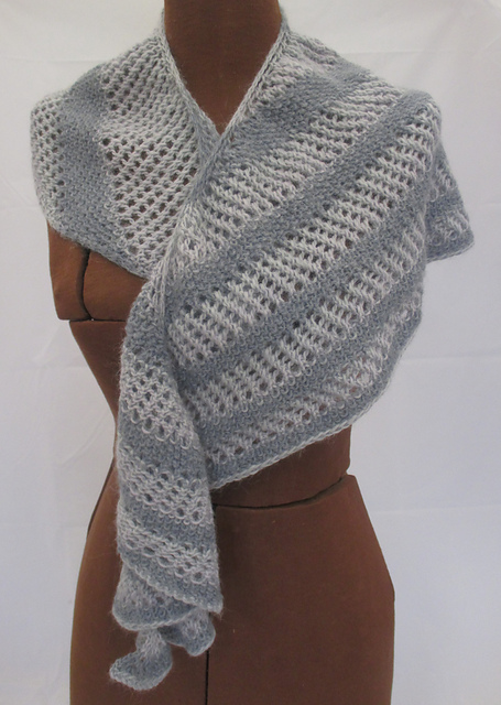 2016 LYST Knit Lace Scarf