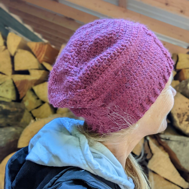 ODA Cable Slouchy Hat
