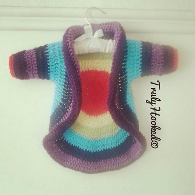 girly circle cardi