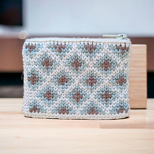 Mini pochette crochet Julie