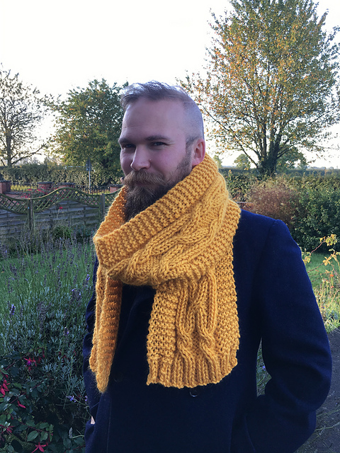 Amber Chunky Scarf