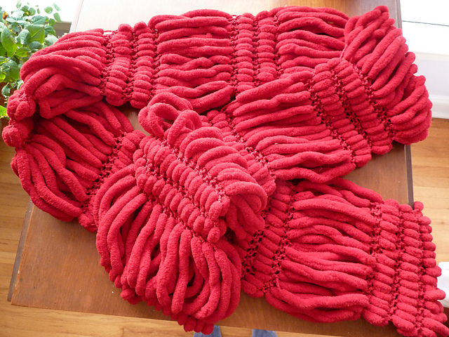 Quergestrickter Scha / Zico Scarf