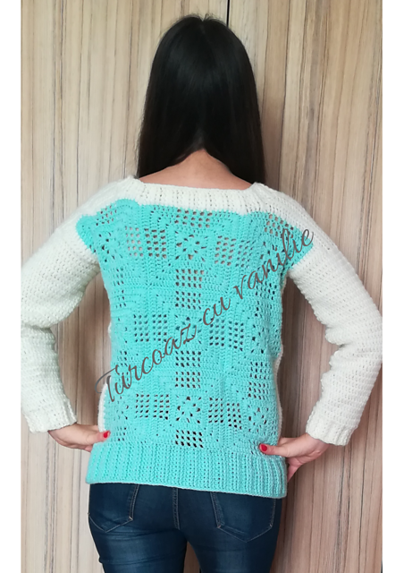 Granny Squares Sweater