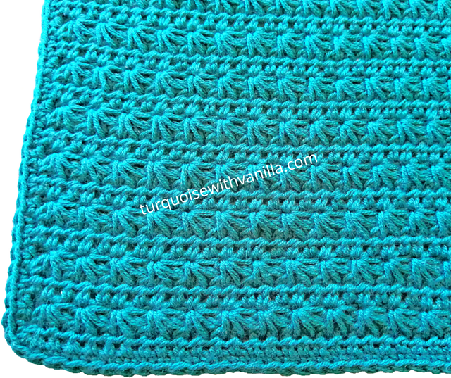 Star stitch wash/dishcloth