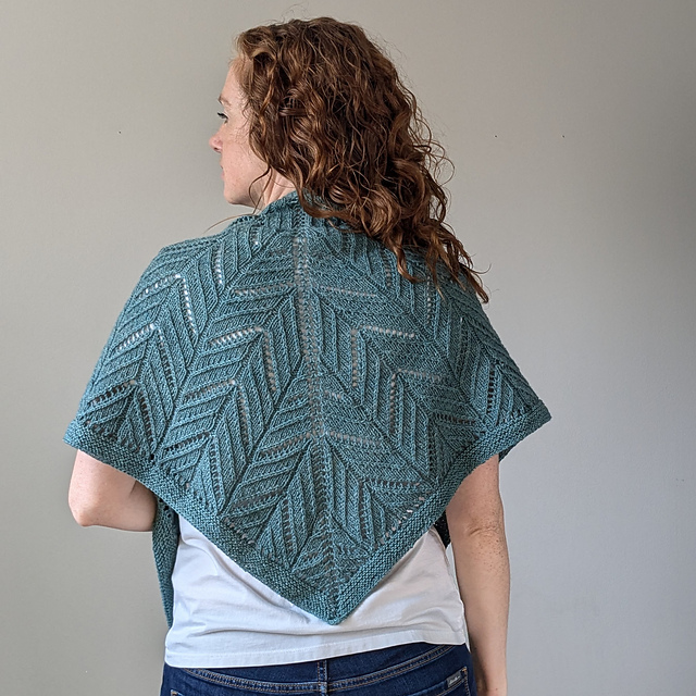 Gray Line Shawls